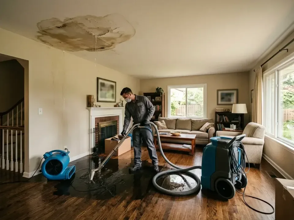 attic-pipe-burst-ceiling-drip-008 — frequently asked questions, Water Damage Restoration & Carpet Care in Marion, KY